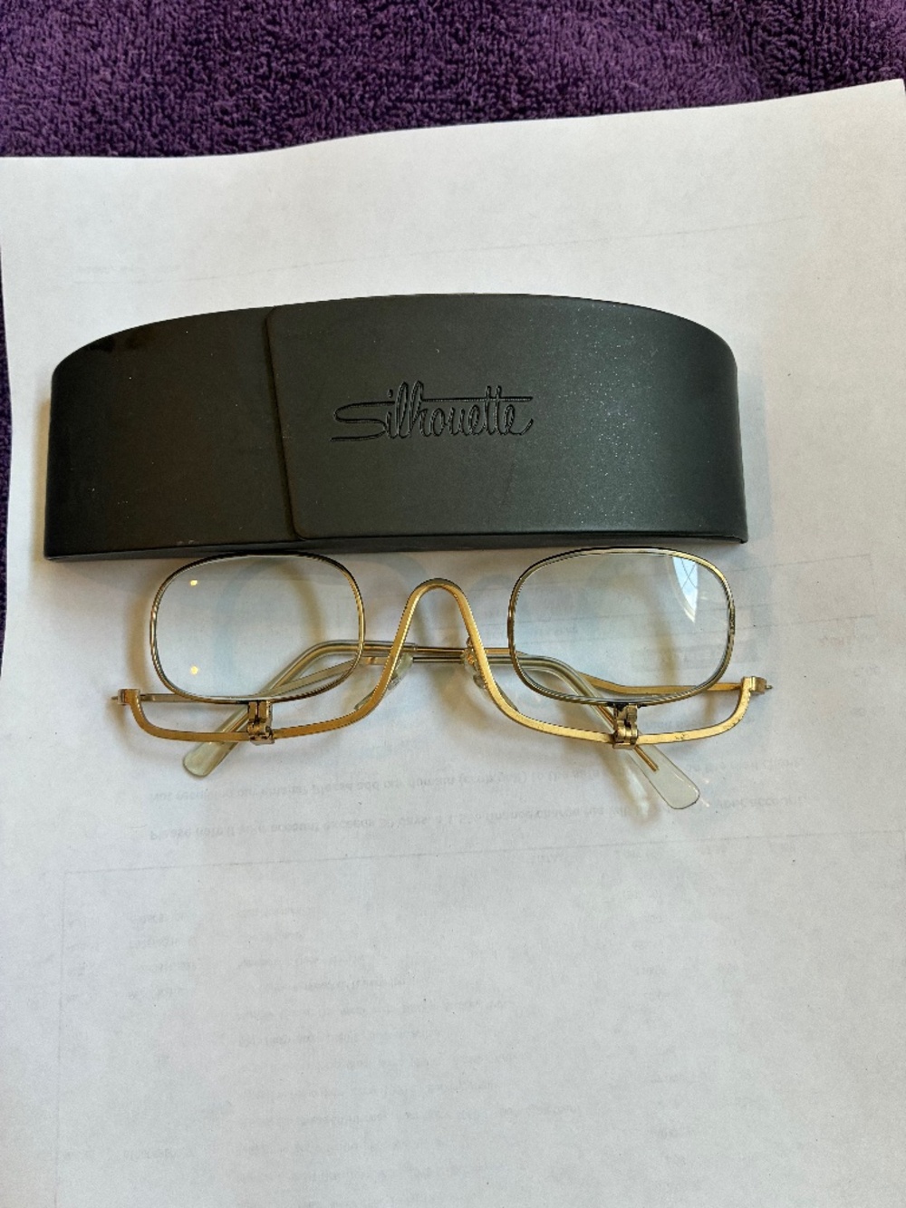 Silhouette Make up Magnifying Glasses